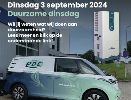 Dinsdag 3 september 2024 : Duurzame dinsdag